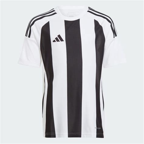 adidas striped schwarz weiß rücken|Adidas Striped 24 Trikot Herren Kinder .